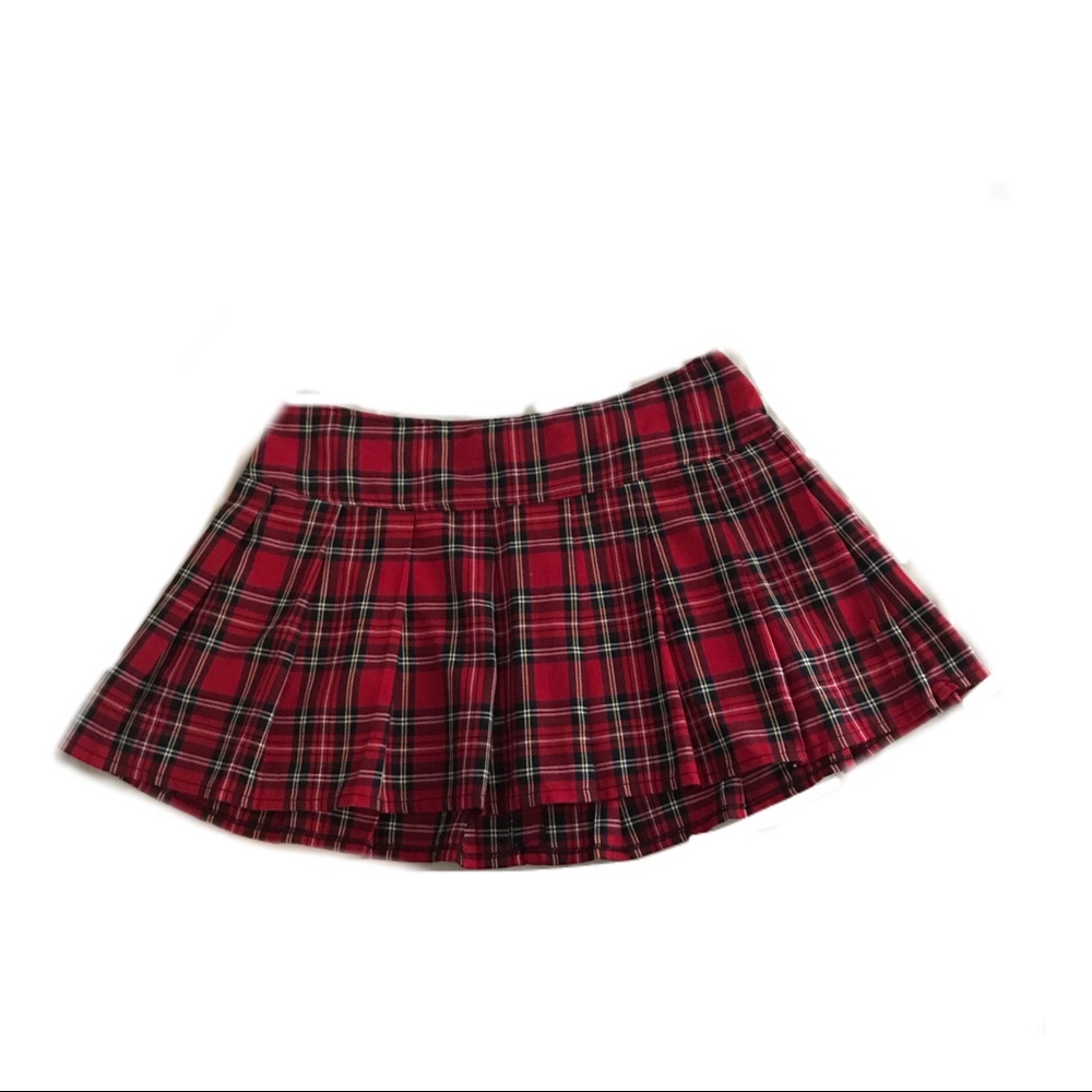 Classic Plaid Miniskirt